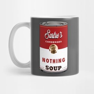 Sartre Soup Mug